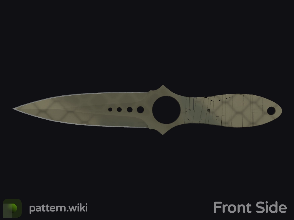 Skeleton Knife Safari Mesh seed 934