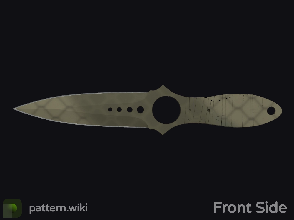 Skeleton Knife Safari Mesh seed 377