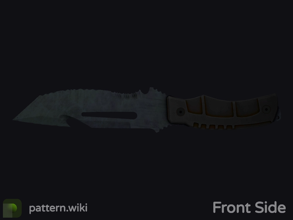 Survival Knife Blue Steel seed 334