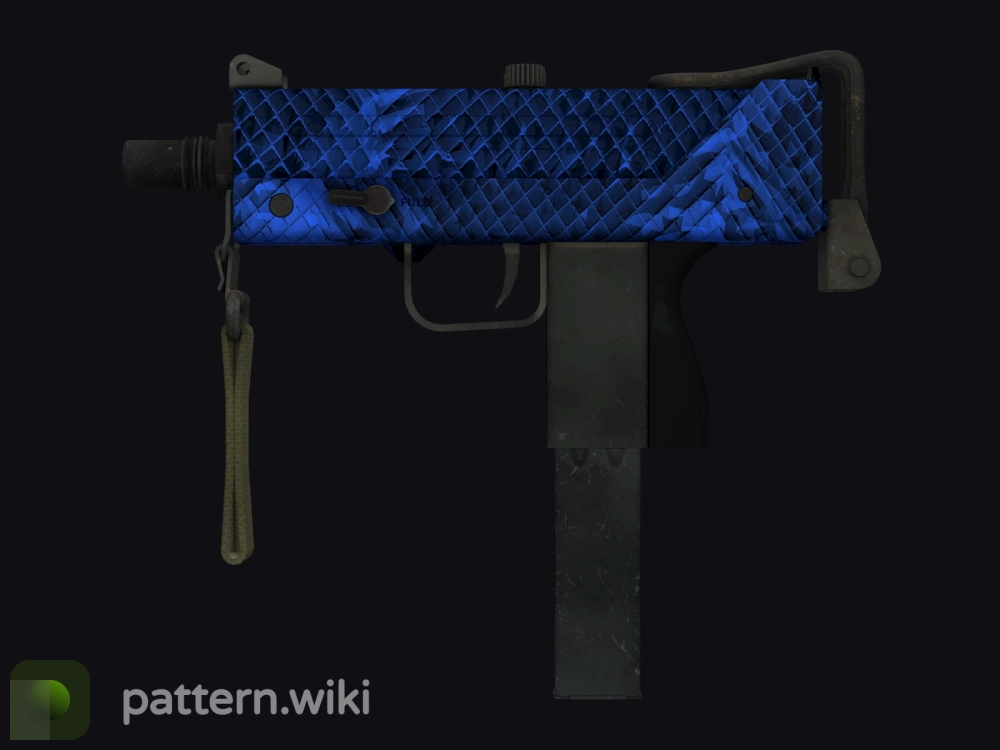 MAC-10 Lapis Gator seed 598