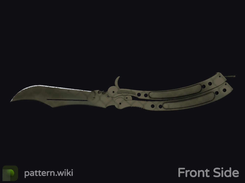 Butterfly Knife Safari Mesh seed 583