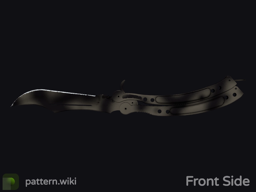 Butterfly Knife Scorched seed 595