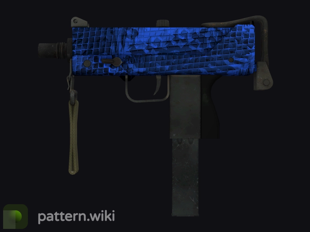 MAC-10 Lapis Gator seed 259