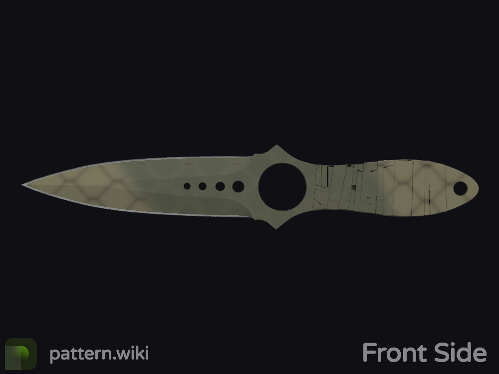 Skeleton Knife Safari Mesh seed 906