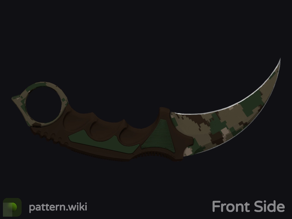 Karambit Forest DDPAT seed 842