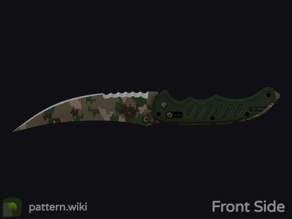 Flip Knife Forest DDPAT seed 311