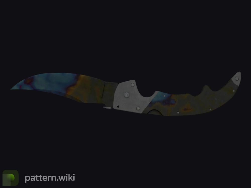 Falchion Knife Case Hardened seed 82