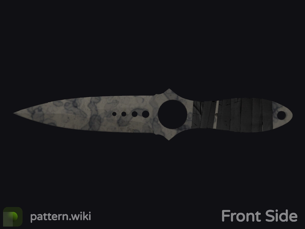 Skeleton Knife Stained seed 452