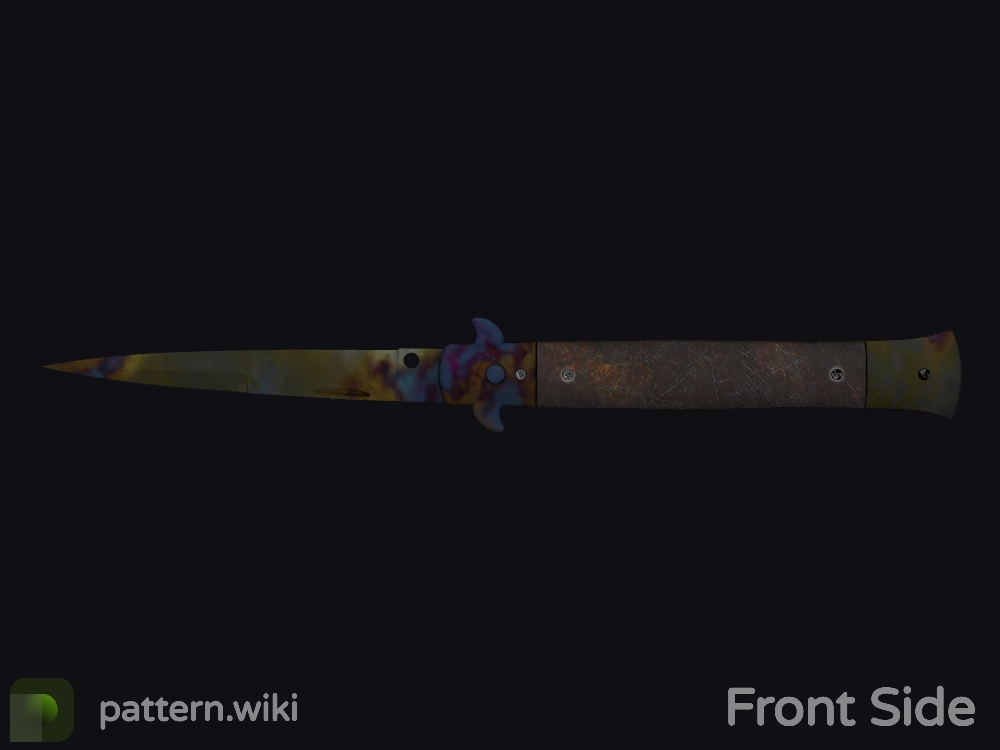 Stiletto Knife Case Hardened seed 329