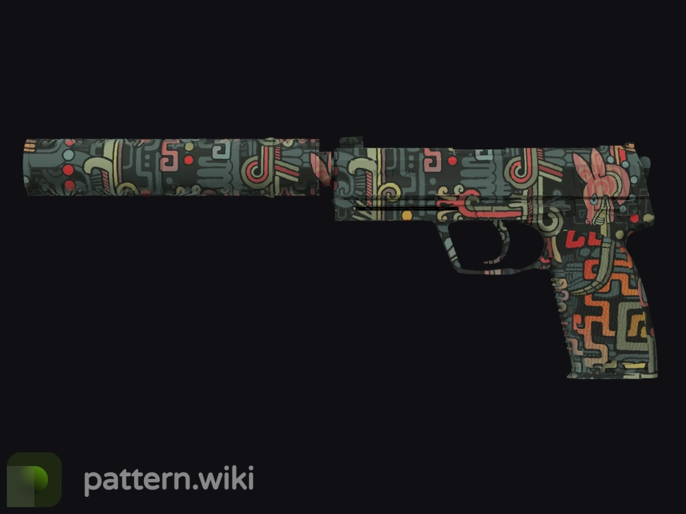 USP-S Ancient Visions seed 820