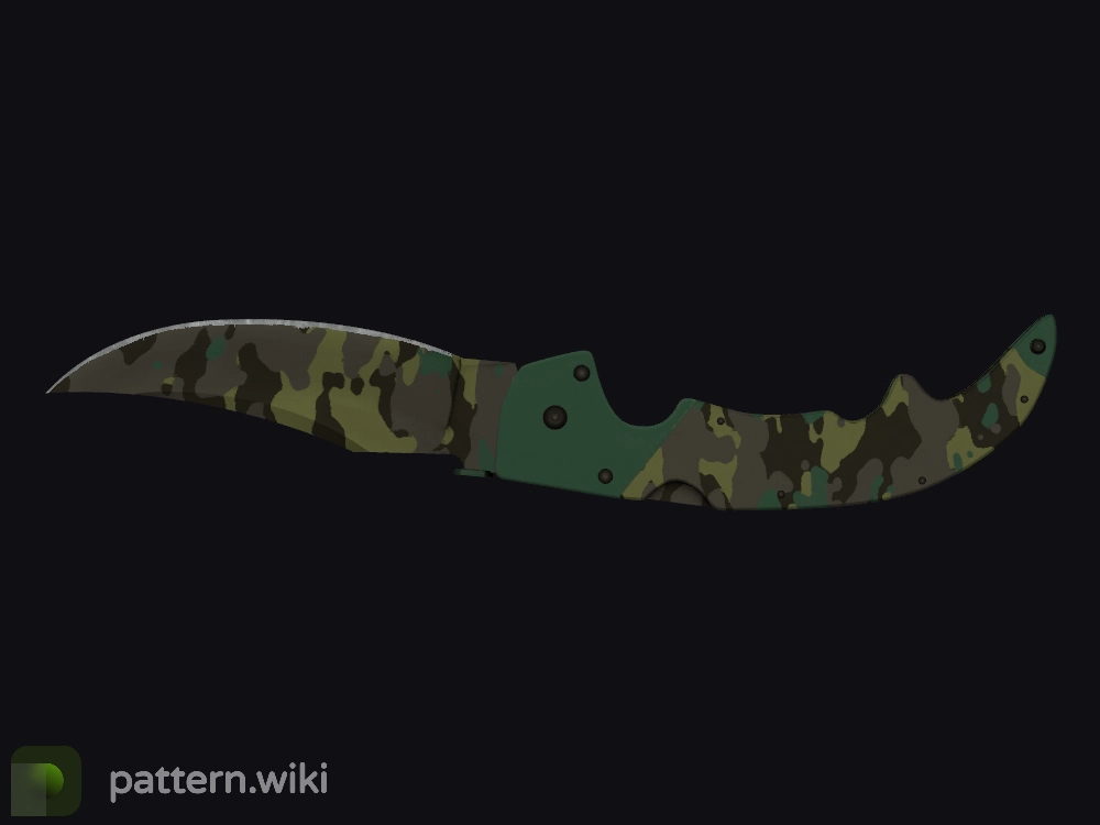 Falchion Knife Boreal Forest seed 193