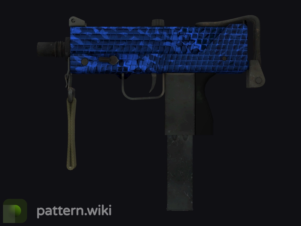 MAC-10 Lapis Gator seed 410