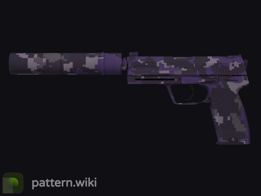 USP-S Purple DDPAT seed 22