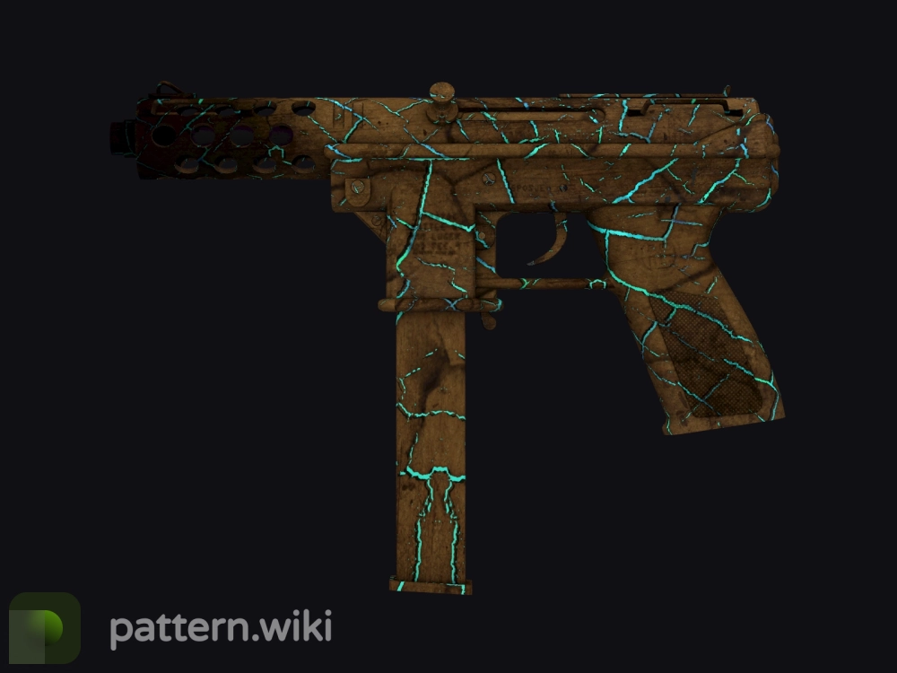 Tec-9 Cracked Opal seed 884