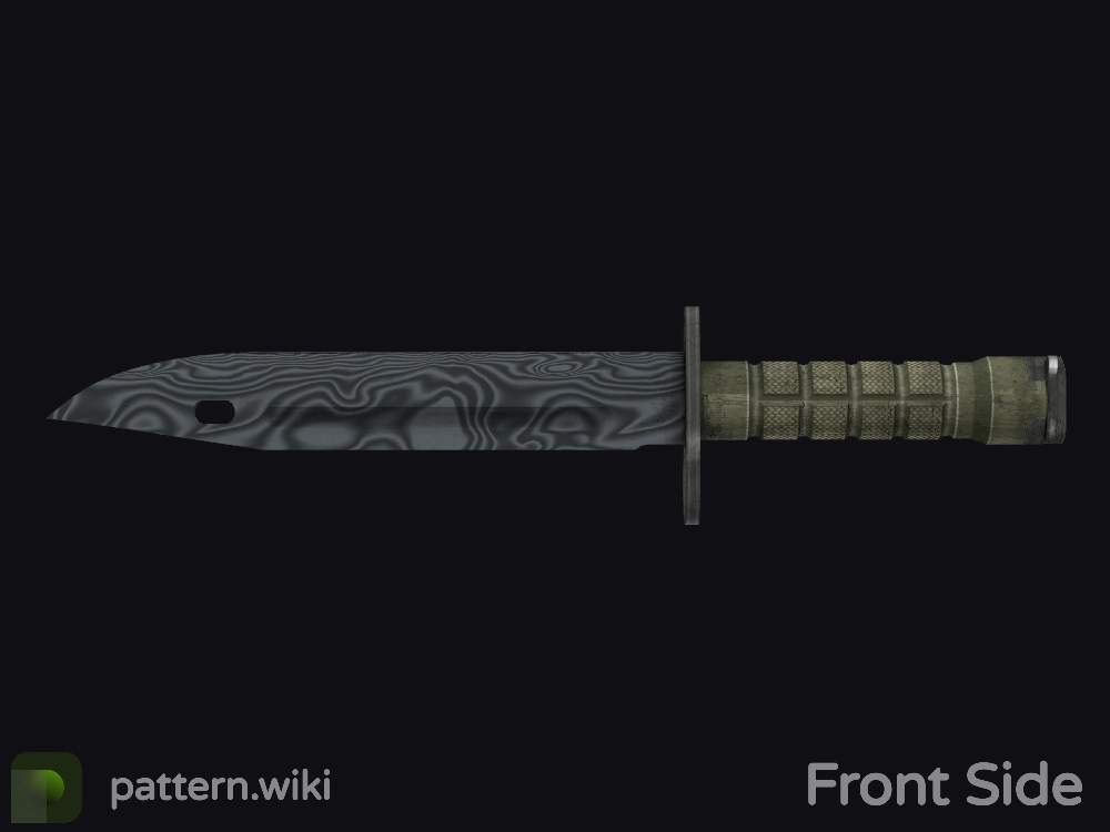 Bayonet Damascus Steel seed 904