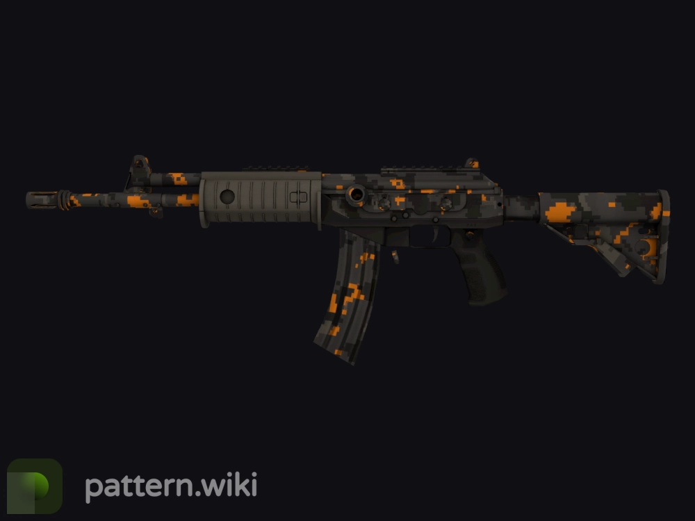 Galil AR Orange DDPAT seed 861