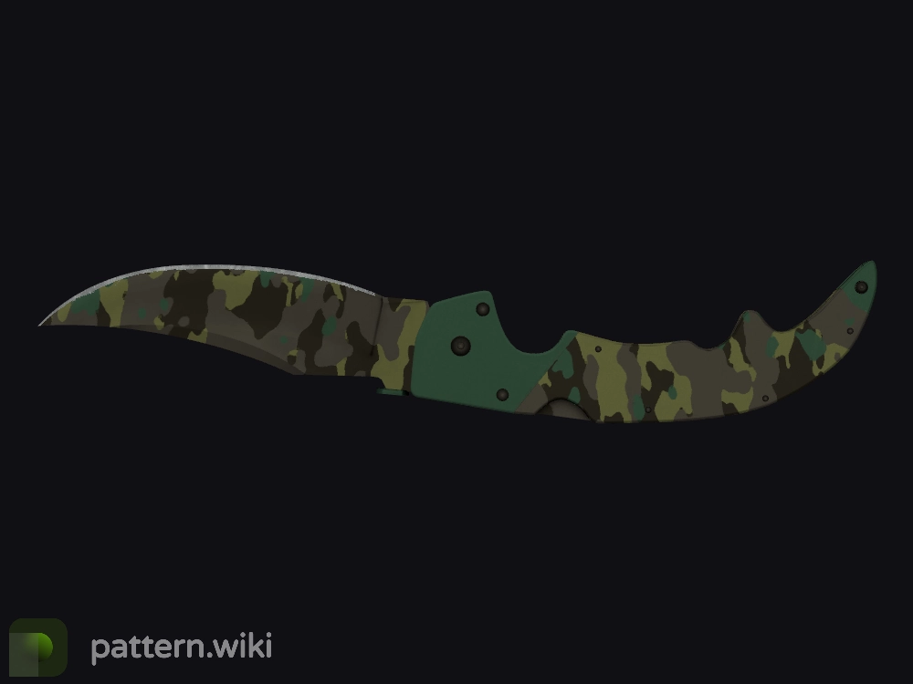 Falchion Knife Boreal Forest seed 371