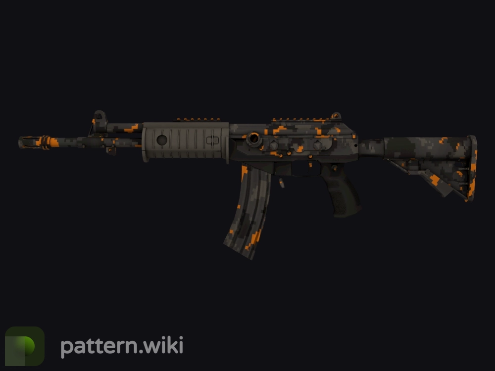 Galil AR Orange DDPAT seed 62