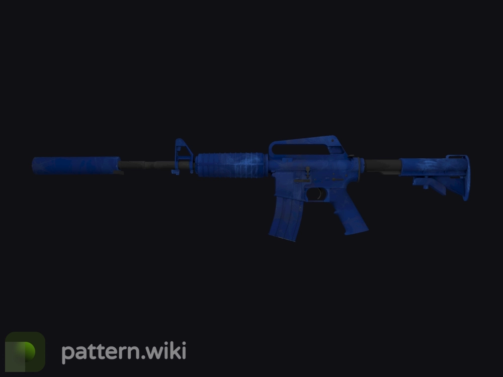 M4A1-S Blue Phosphor seed 397