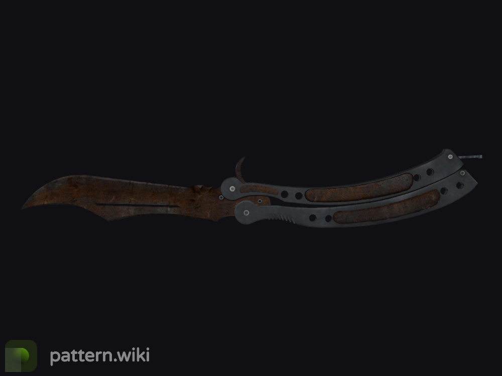 Butterfly Knife Rust Coat seed 372