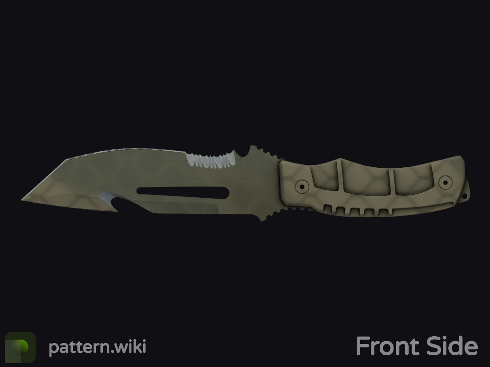 Survival Knife Safari Mesh seed 889