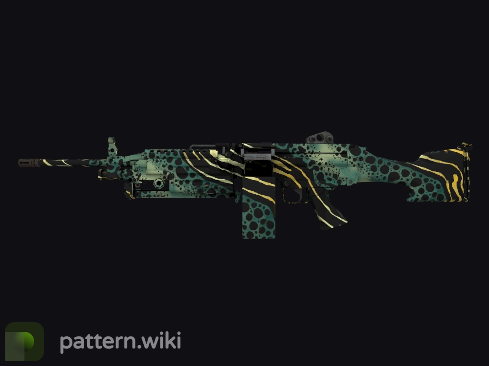 M249 Emerald Poison Dart seed 767