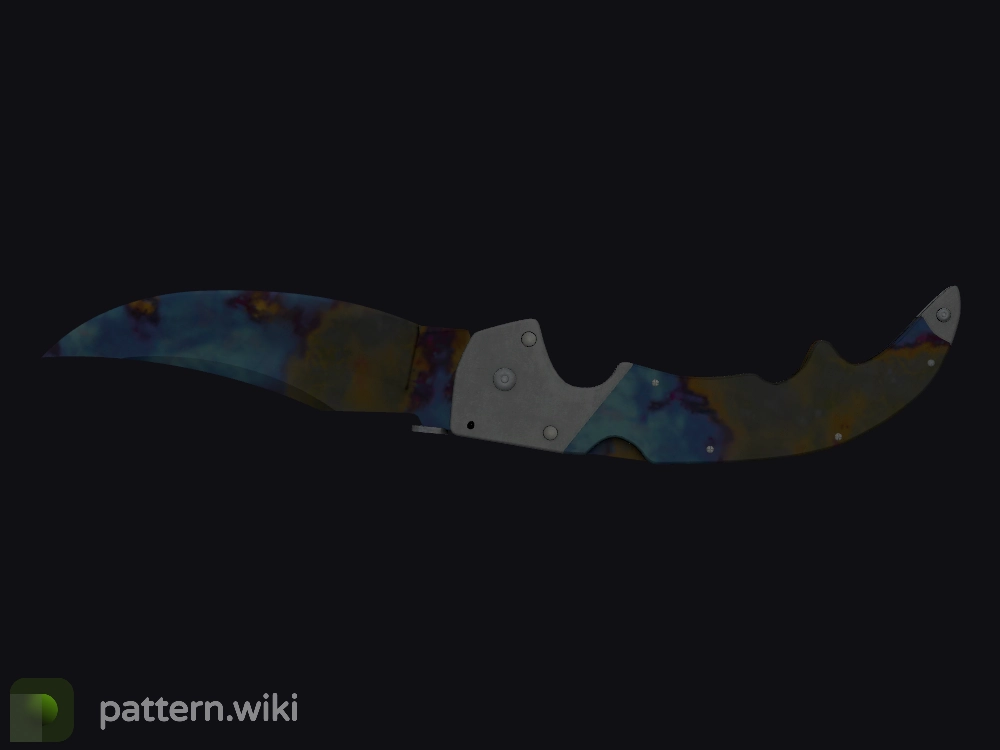 Falchion Knife Case Hardened seed 321