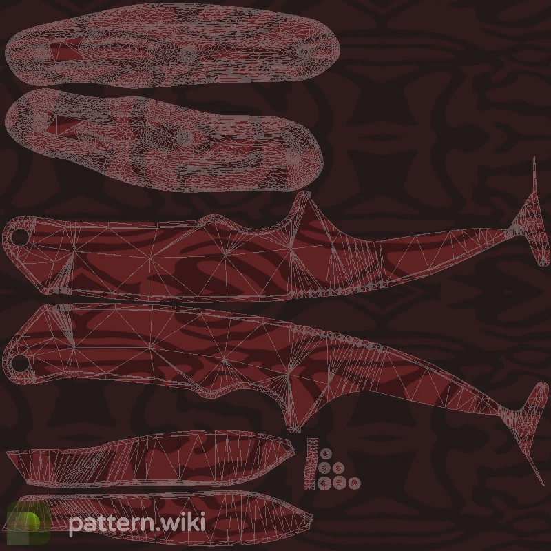 Gut Knife Slaughter seed 716 pattern template