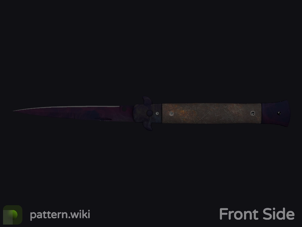 Stiletto Knife Doppler seed 509