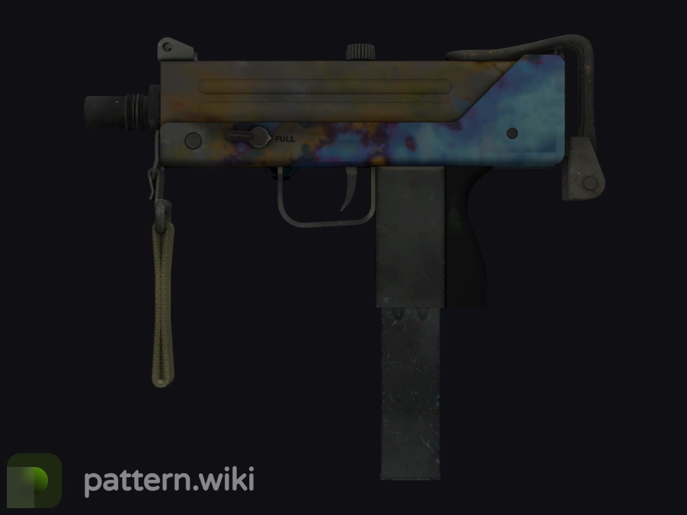 MAC-10 Case Hardened seed 127