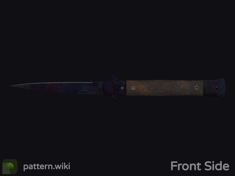 Stiletto Knife Doppler seed 525