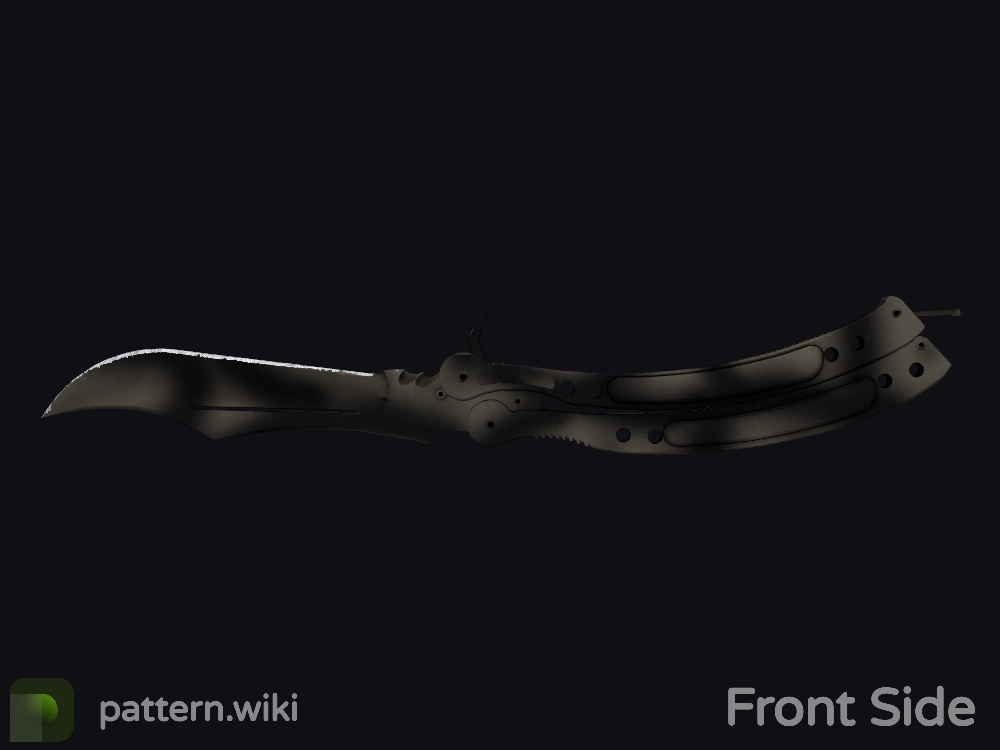 Butterfly Knife Scorched seed 683