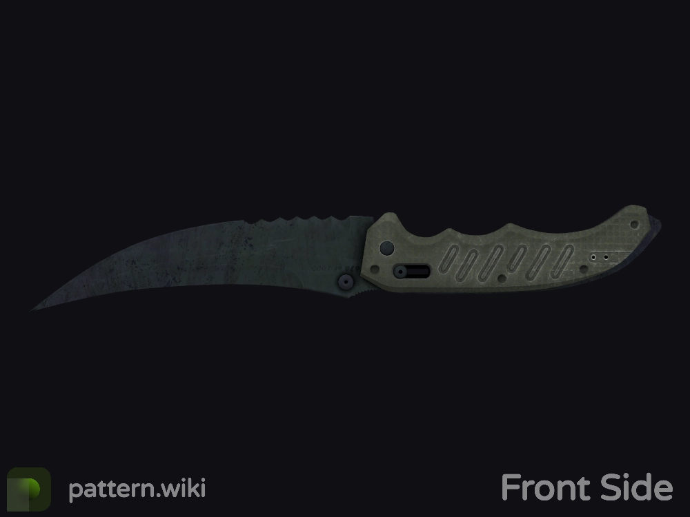 Flip Knife Blue Steel seed 790