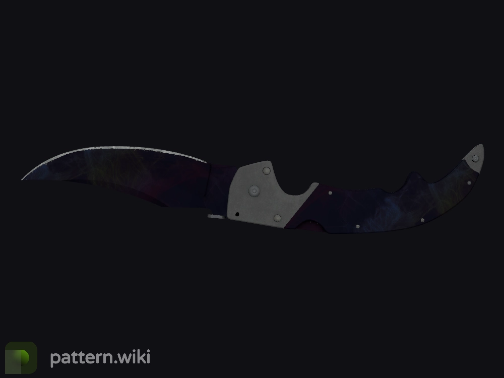 Falchion Knife Doppler seed 121