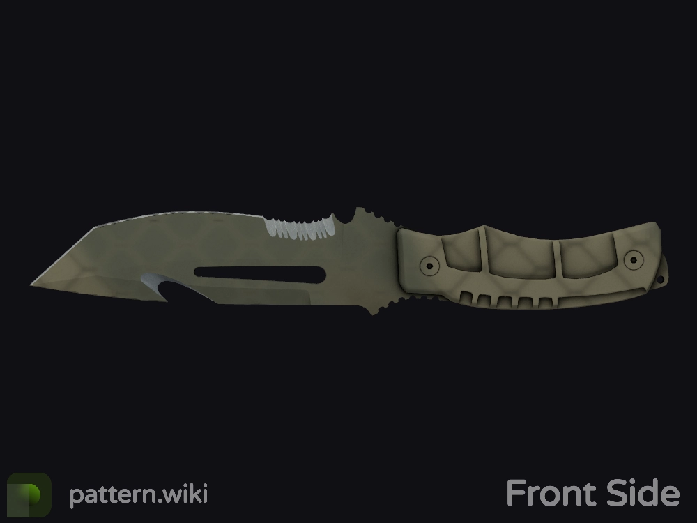 Survival Knife Safari Mesh seed 101