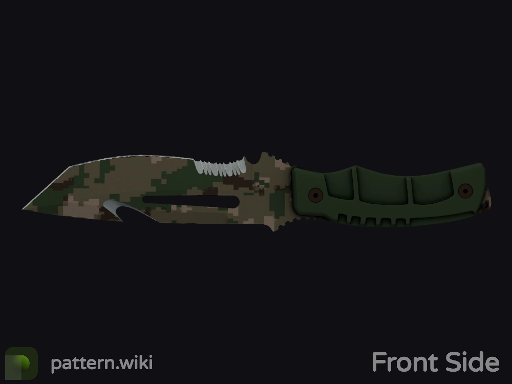 Survival Knife Forest DDPAT seed 392