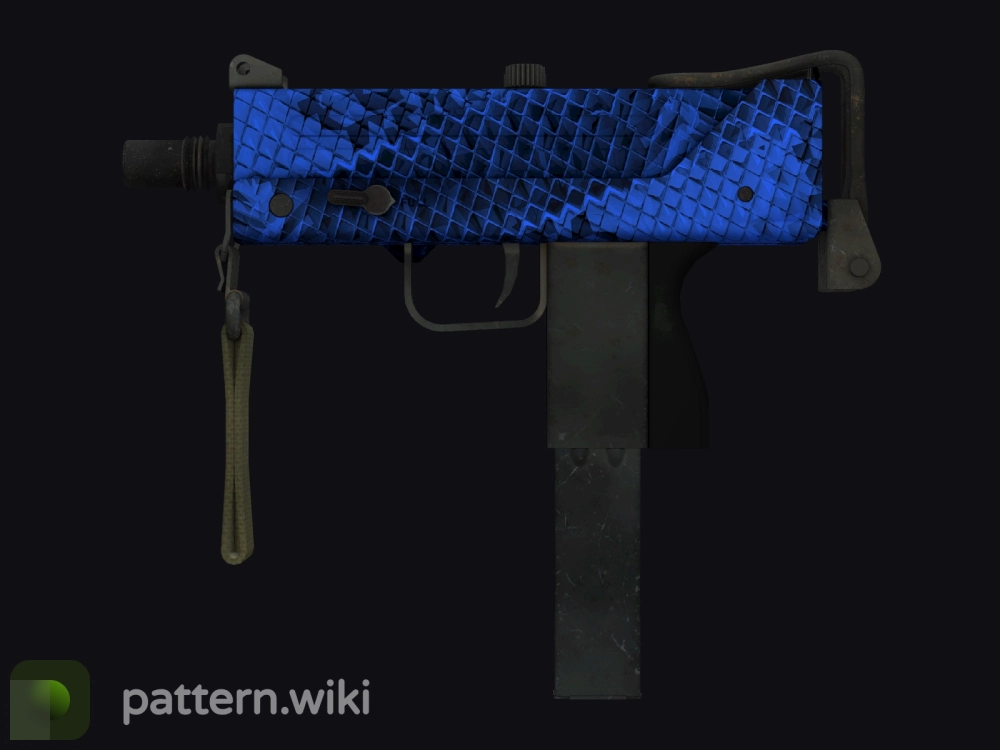 MAC-10 Lapis Gator seed 251