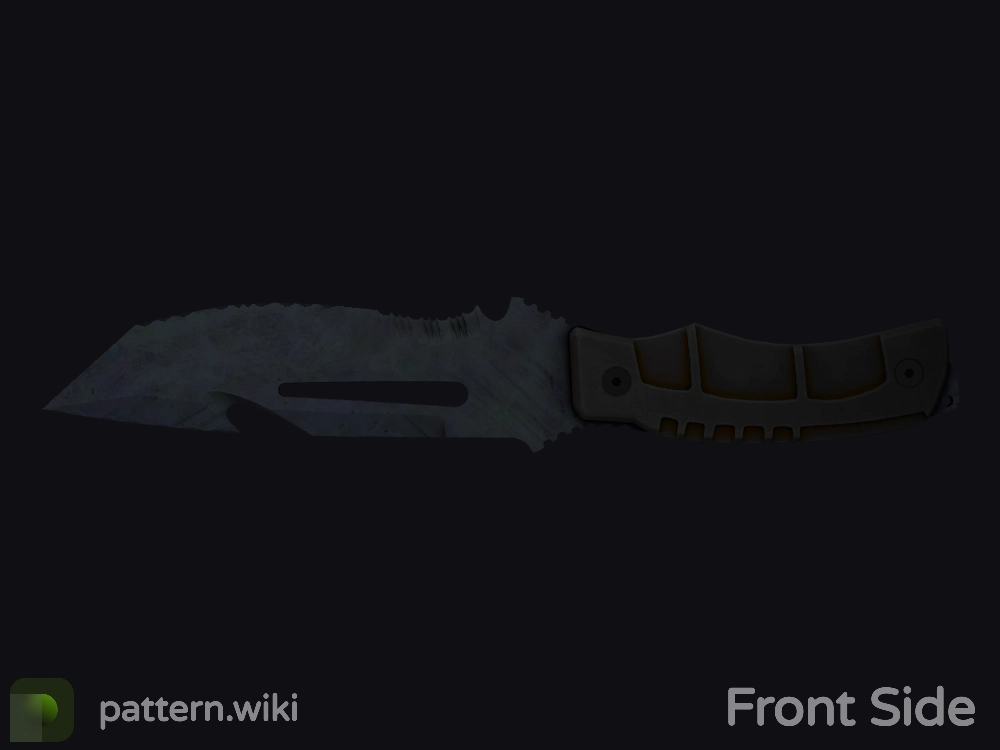 Survival Knife Blue Steel seed 284