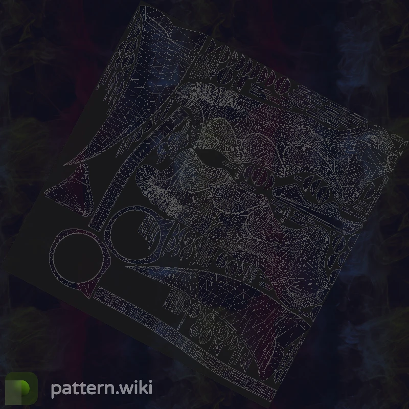 Karambit Doppler seed 675 pattern template