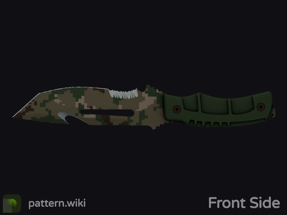 Survival Knife Forest DDPAT seed 171