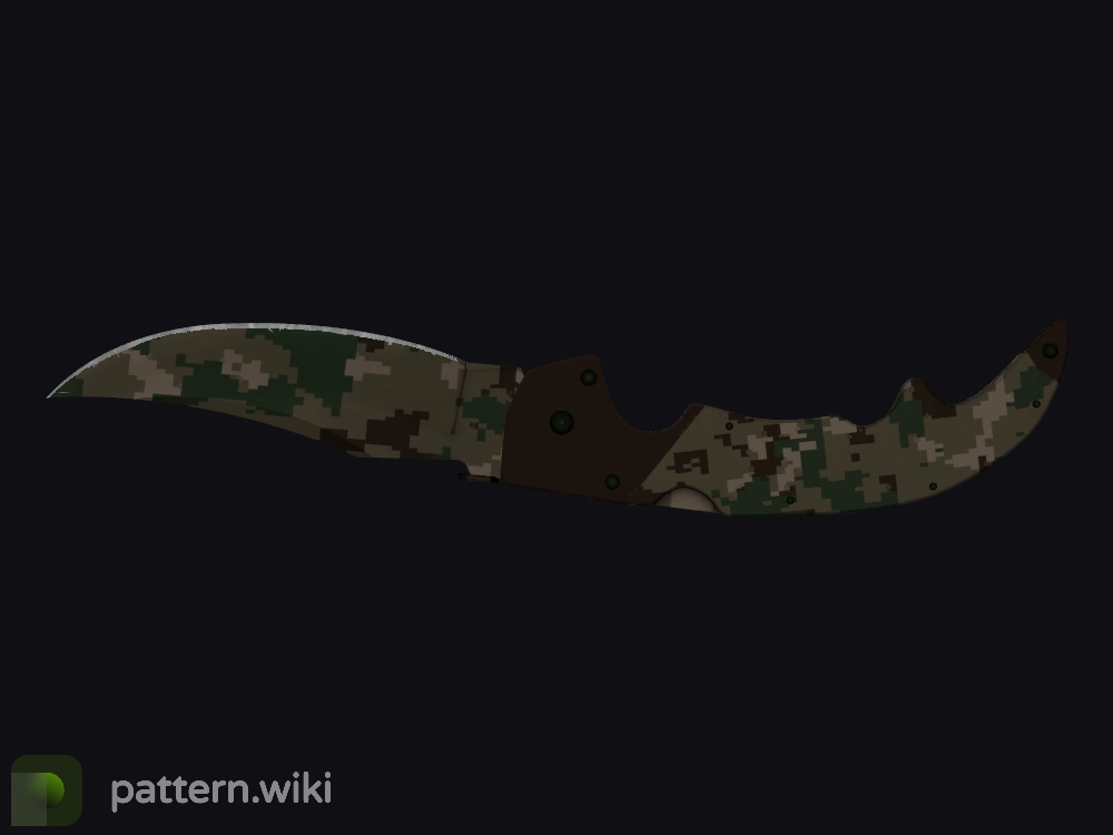 Falchion Knife Forest DDPAT seed 380