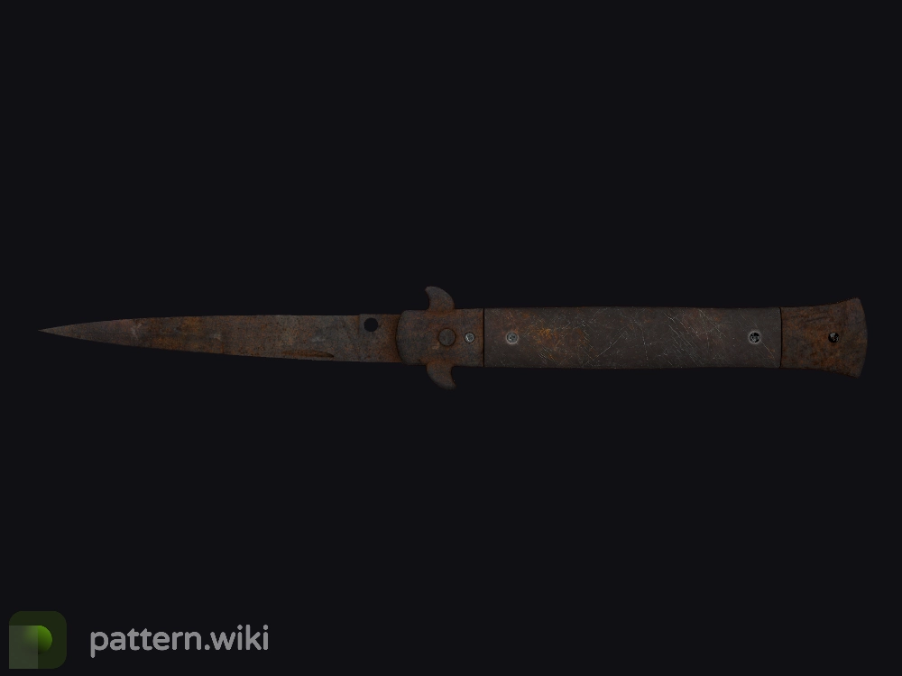 Stiletto Knife Rust Coat seed 438