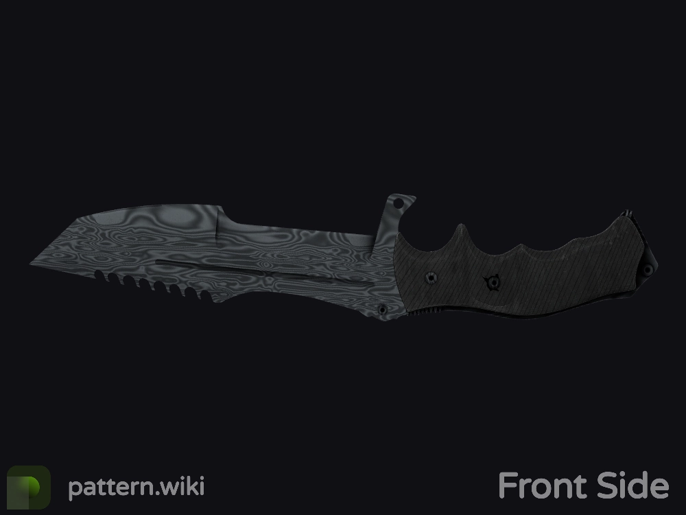 Huntsman Knife Damascus Steel seed 655