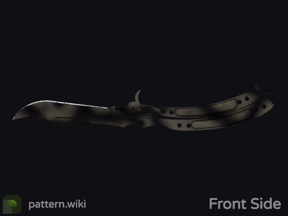 Butterfly Knife Scorched seed 669