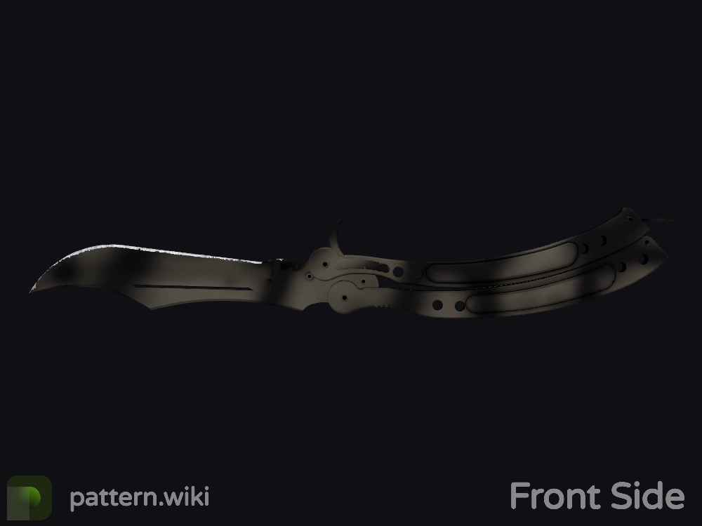 Butterfly Knife Scorched seed 691