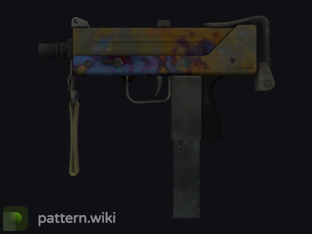 MAC-10 Case Hardened seed 554