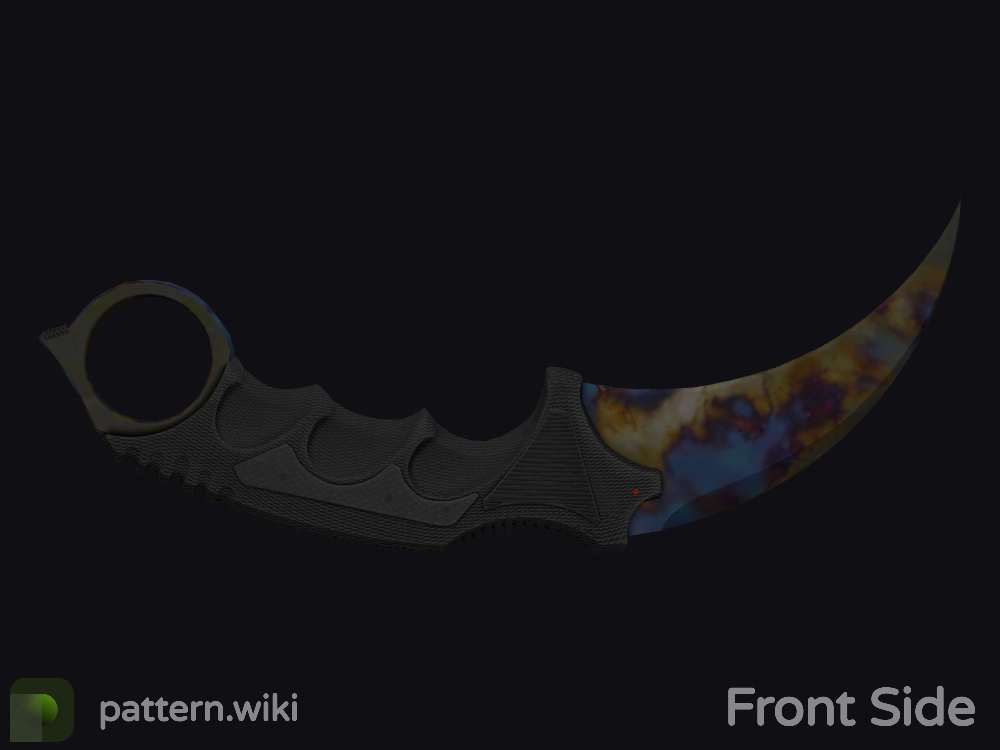 Karambit Case Hardened seed 255