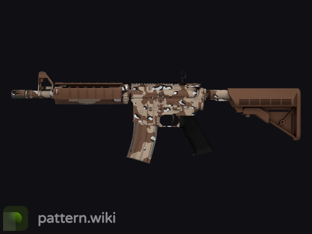 M4A4 Desert Storm seed 18