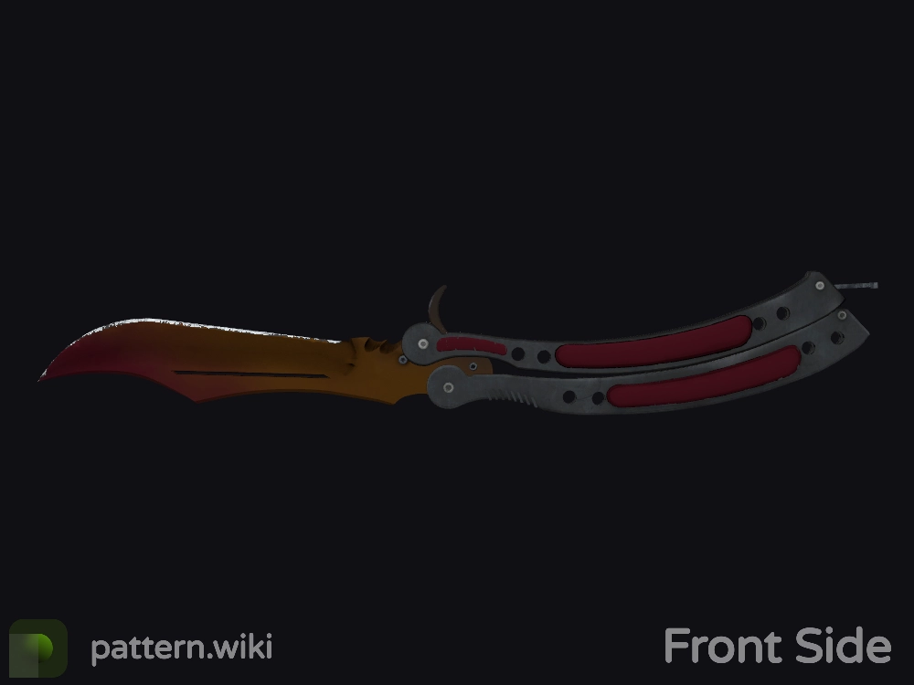 Butterfly Knife Fade seed 258