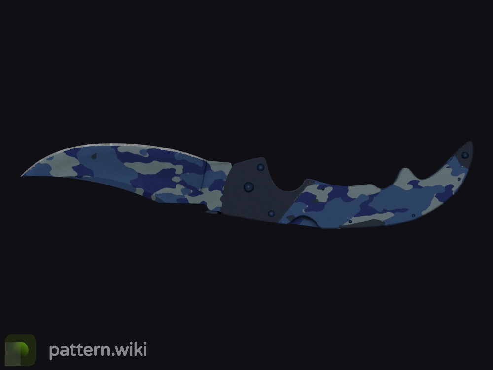 Falchion Knife Bright Water seed 414